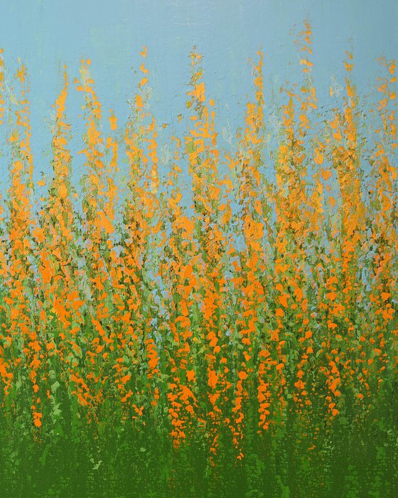 Orange Sage Green