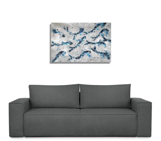 Silver-Blue Fishes 2
