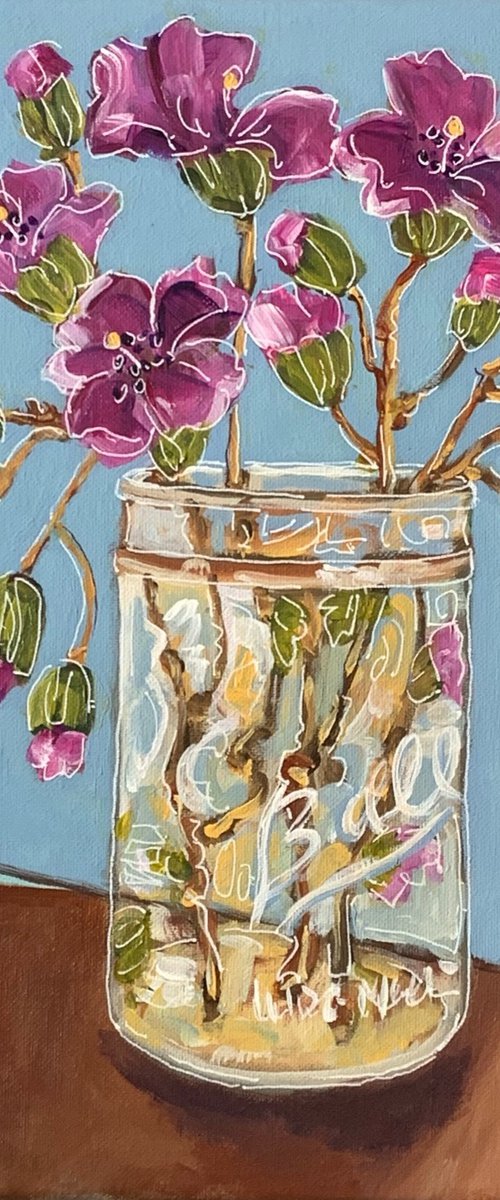 Fuchsia Muse by Holly Wojahn
