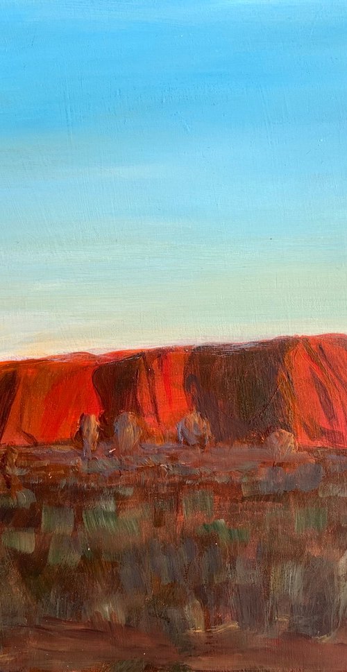 Uluru sunrise by Shelly Du