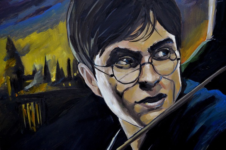 Harry Potter Oil Painting Artfinder