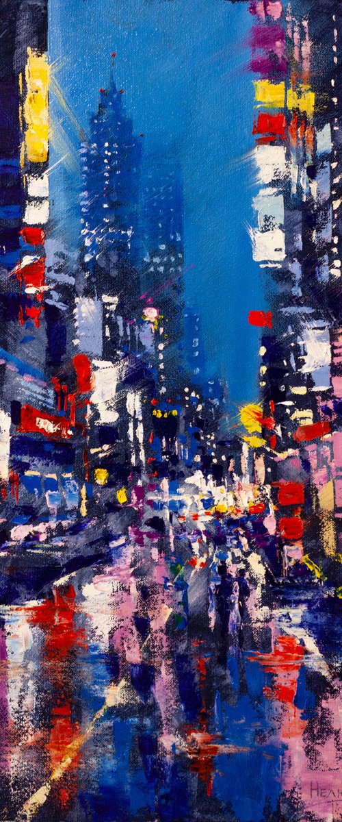 Night city by Aleksandr Neliubin