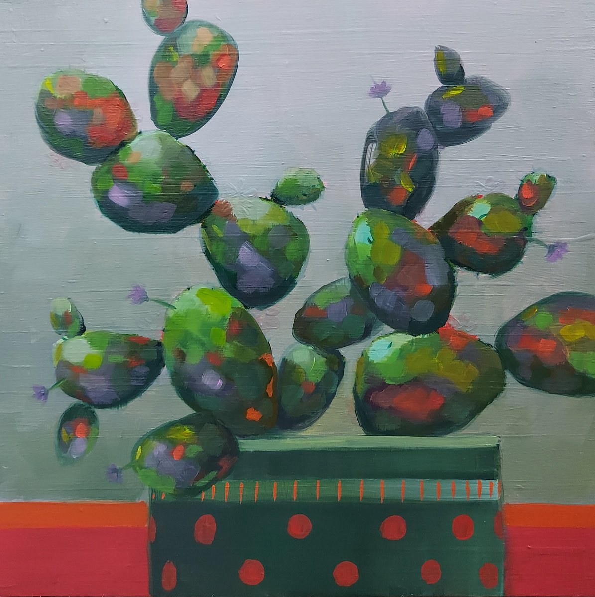 Reflecting Red By Gitti Gv, 12 X 12, Artwork For Sale On Artfinder