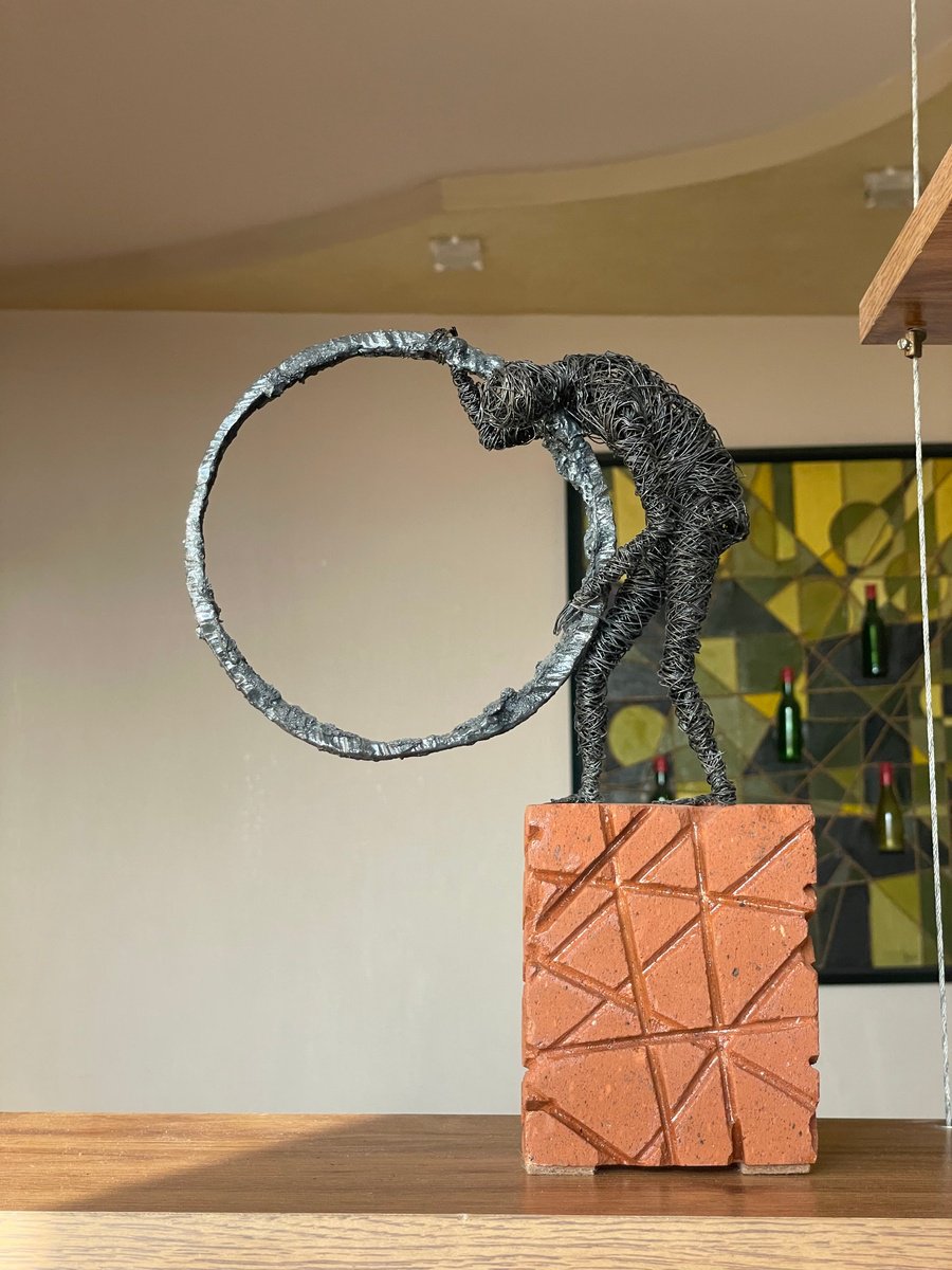Expressive Sculpture , Form In Flux By Karen Axikyan, 9 X 12, Artwork For Sale On Artfinder