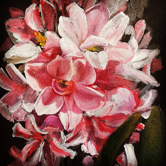 Hyacinth spring art