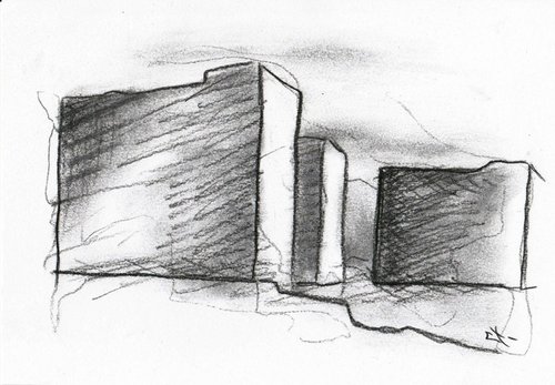 Sketch Architecture in Italy by Lionel Le Jeune