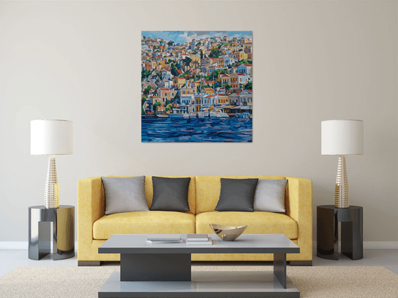 The city of Symi, 2022
