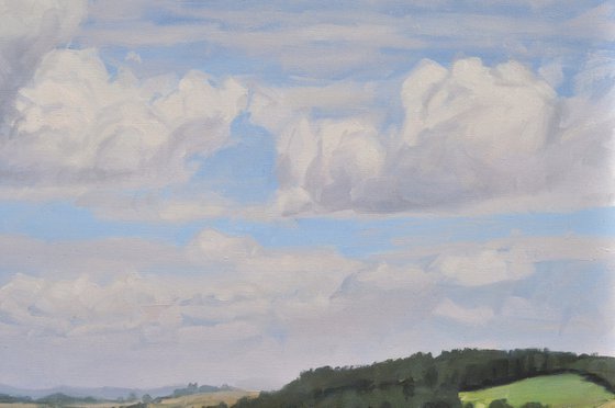 Summer light over the Velay Uplands