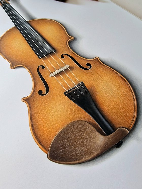 Violin Trompe L'oeil