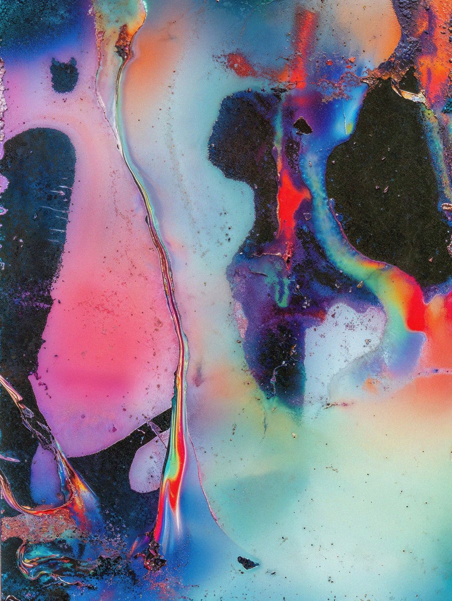 Geometric Abstract Photograph By Richard Gibson, 13 X 17", Burnt Ii, Original Artwork