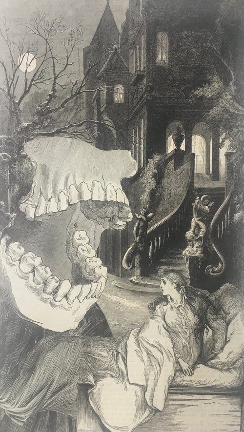 Skull nightmare by Tudor Evans