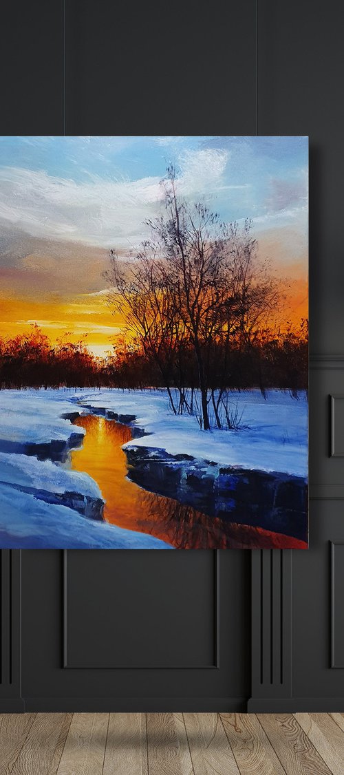 " Winter's Stillness " SPECIAL PRICE !!!! by Ivan  Grozdanovski