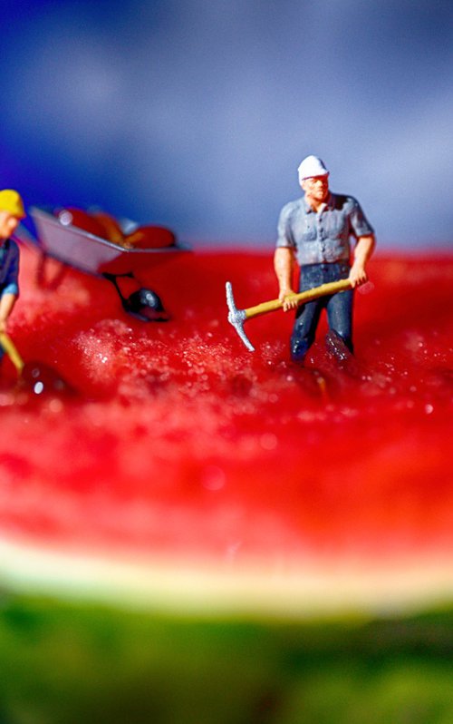 Watermelon Miners by Marc Ehrenbold