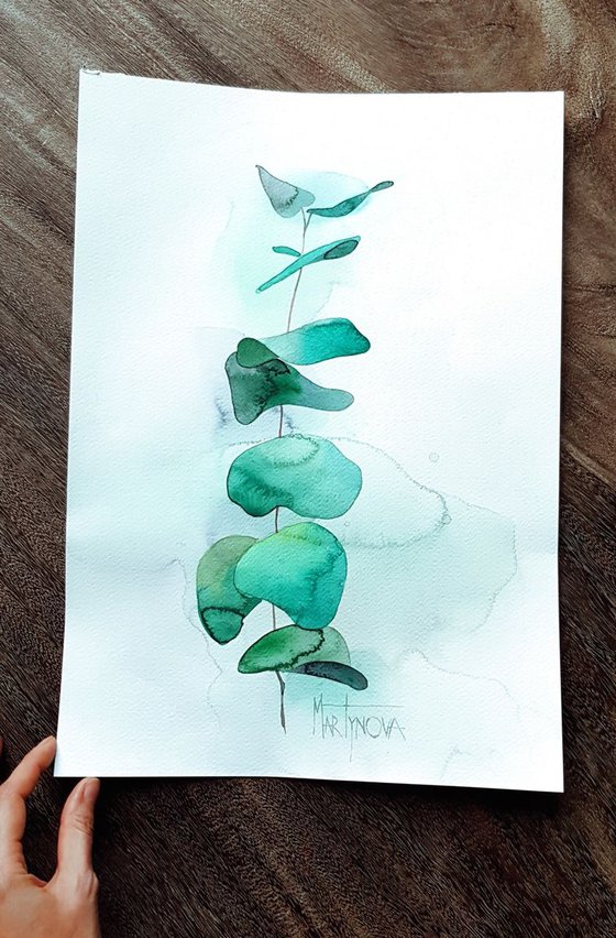 Eucalyptus #3 - A3 size