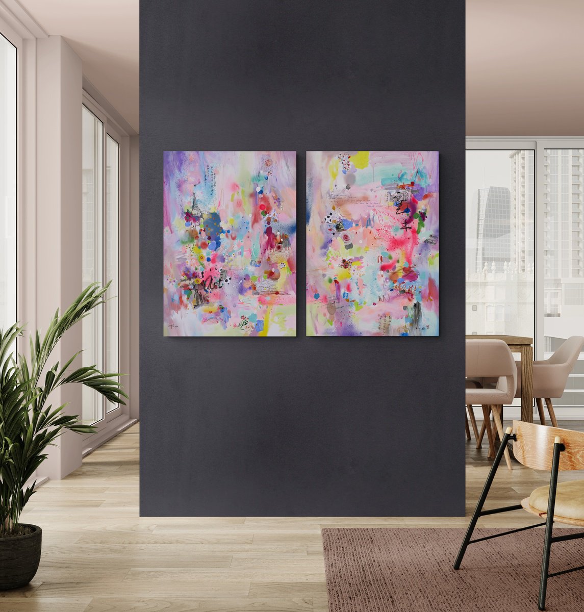 Urban And Pop Painting , Art By Xiaoyang Galas, 39 X 28, Artwork For Sale On Artfinder