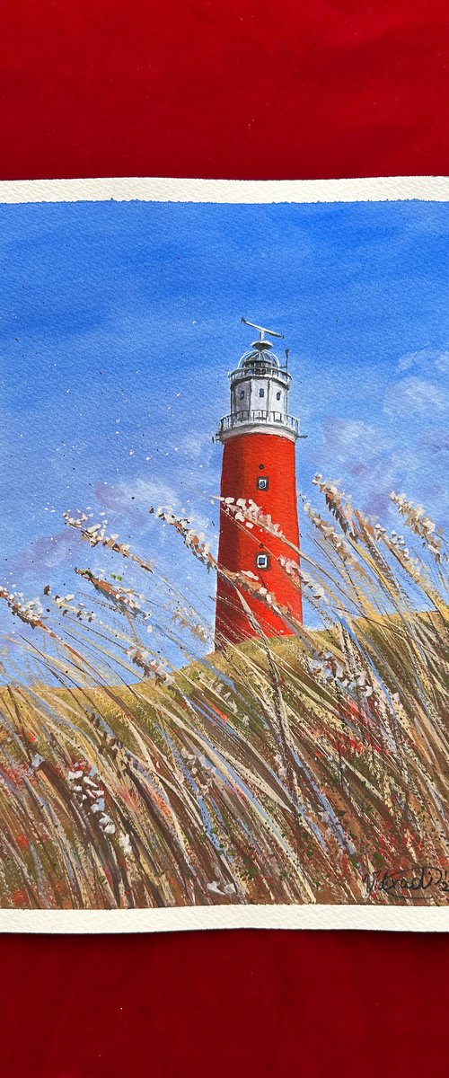 The Red Lighthouse by Catherine Varadi