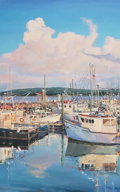 A Harbour Holds the Sky by Alexander Koltakov
