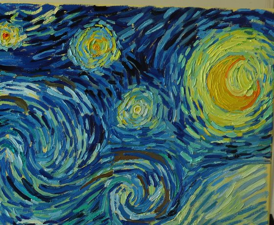 "The Starry Night" - Van Gogh reproduction
