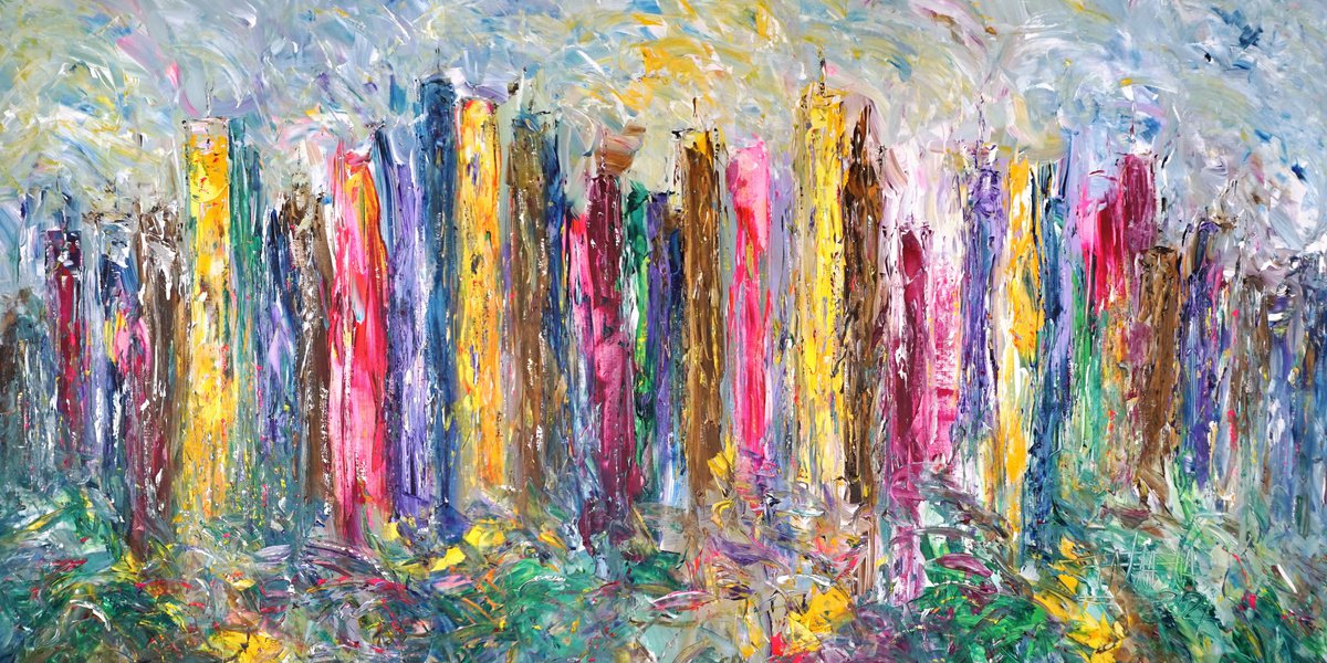 City Skyline E 1 by Peter Nottrott