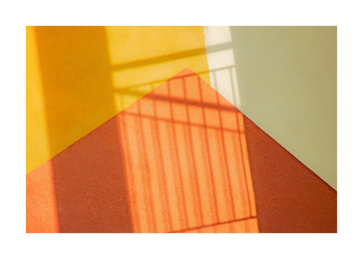 Geometric Abstract Photograph By Beata Podwysocka, 28 X 20, Wallscape 254, Original Artwork