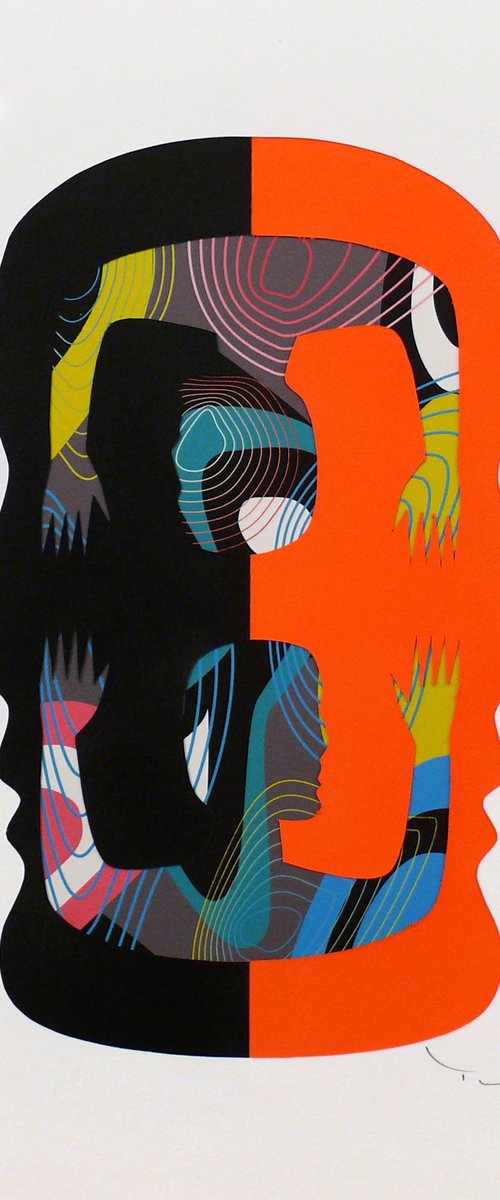 Tehos - Double Thought - Orange by Tehos
