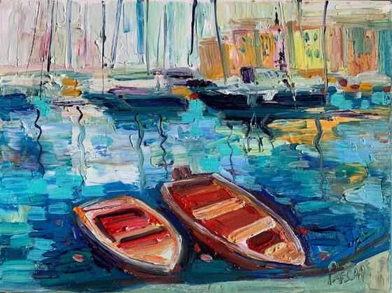 Boats on the river