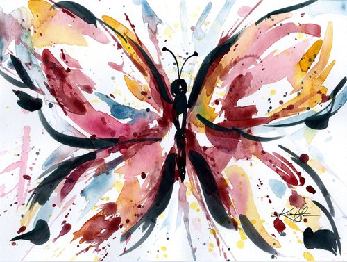 Butterfly Magic No. 21 - Abstract by Kathy Morton Stanion by Kathy Morton Stanion