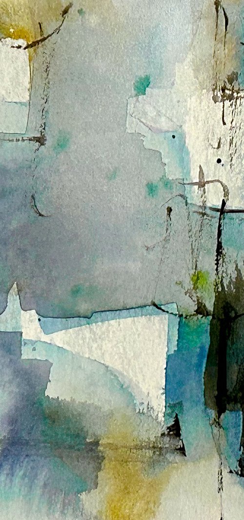 all the blues in life we cannot see by Deke Wightman