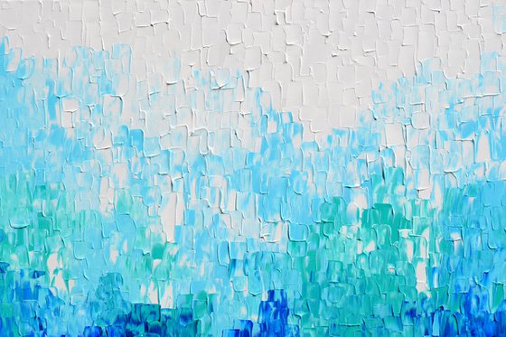 Tranquil XVIII - Large Abstract Ocean Waves