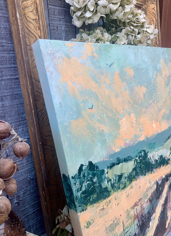 Quiet Fields at Dusk