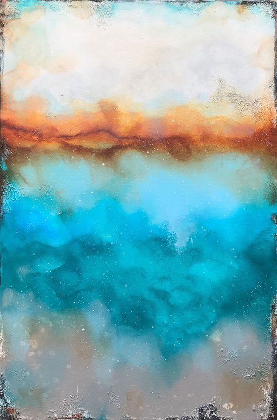 abstract origin (110 x 70 cm) Dee Brown