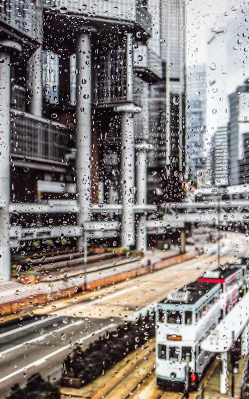 RAINY DAYS IN HONG KONG XV by Sven Pfrommer