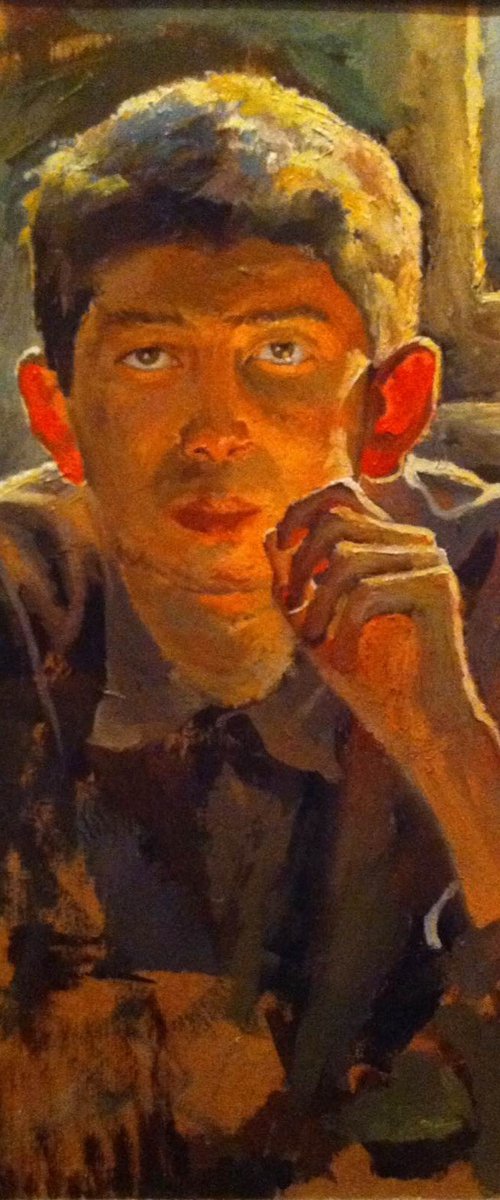 Oil Portrait from Photo – Custom Commission by REVAZ TCHEISHVILI