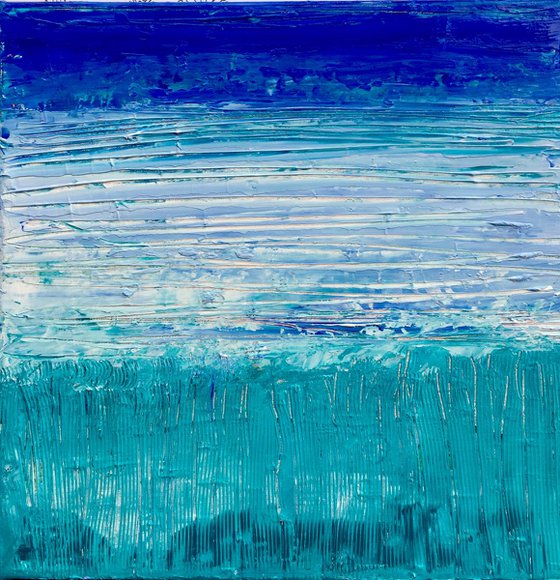 Ocean Blues - abstract