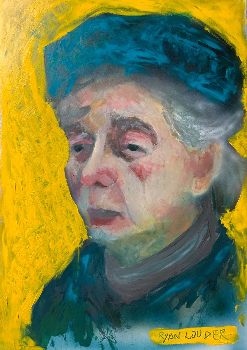 Ukrainian Grandmother by Ryan  Louder