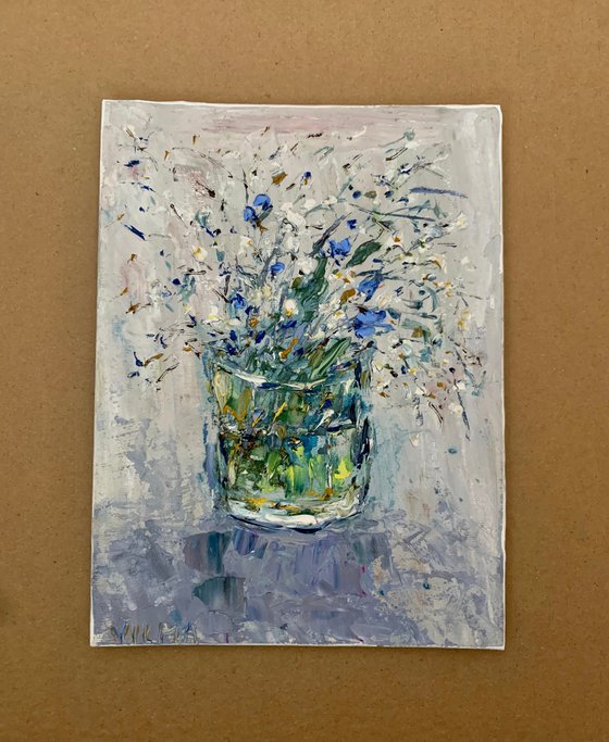 Wildflowers in a vase