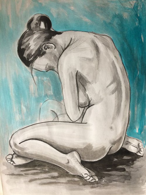 Nude Study by Vincenzo Stanislao