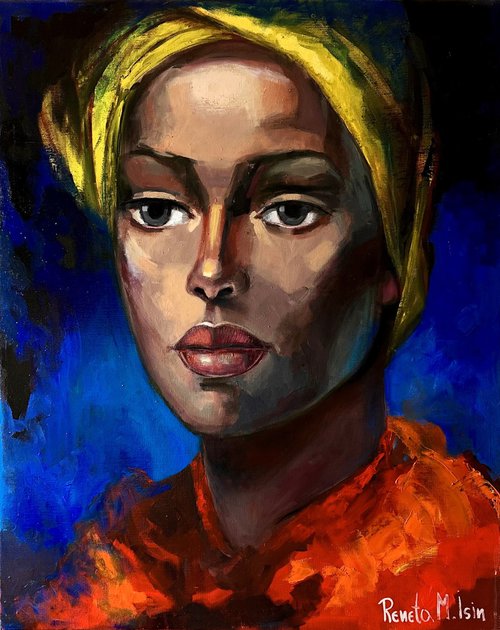 " African Woman " by Reneta Isin