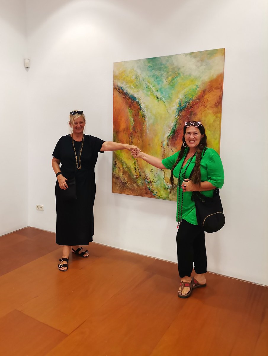 Organic Landscape Acrylic Painting By Doris Duschelbauer, 51 X 64, La Naturaleza Siempre Gana, Original Artwork