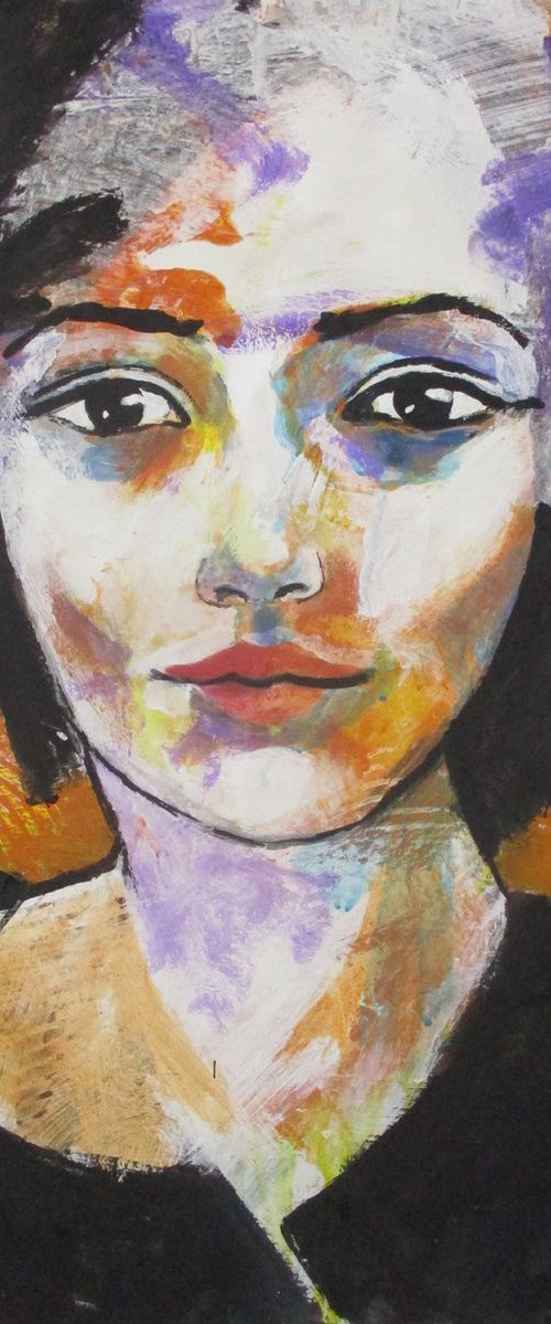 Girls on paper 0204-18 by Richard  Kuhn