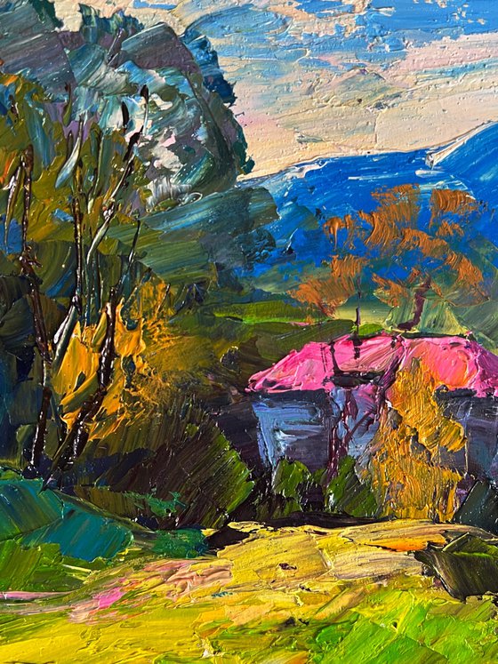 The House with the Pink Roof