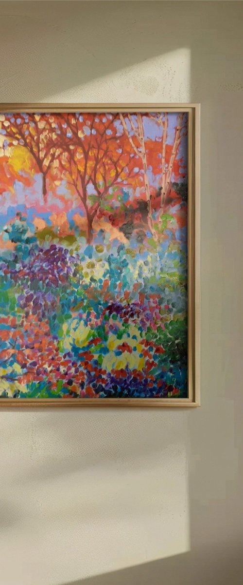 Autumn Trees by Lisa Mann