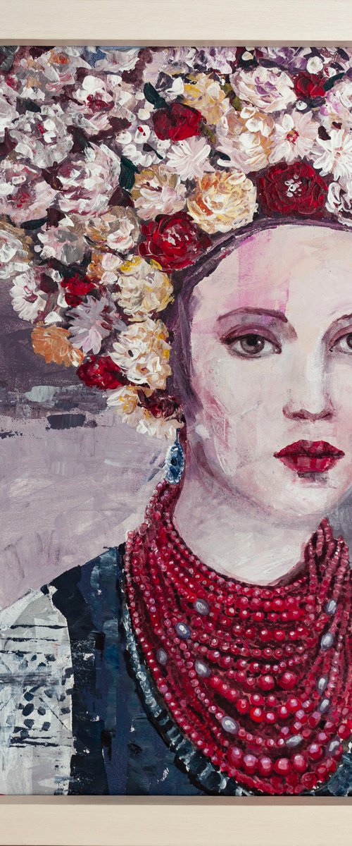 Ukrainian woman by Aleksandr Neliubin
