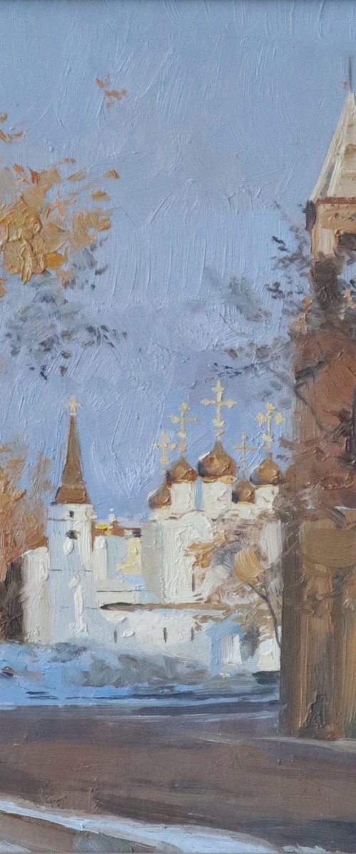 Church of St. Vladimir in the gardens by Simon Kozhin