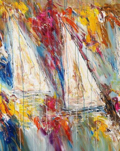 Stormy Sailing Regatta E 3 by Peter Nottrott