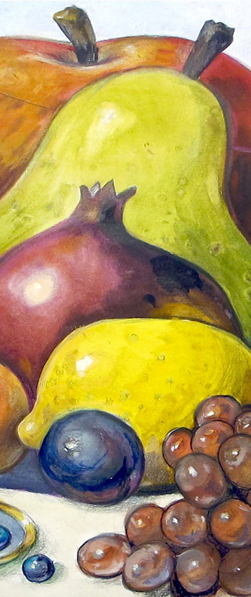 Fruit Fantasies. 2026. 48x48 by Dmitry Byurganovskiy