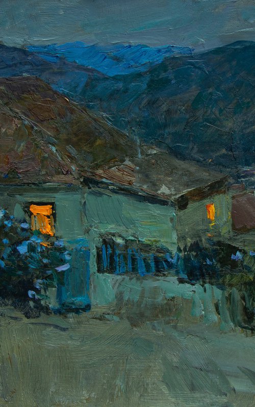 Old Crimea's evening by Aleksandr  Kryushyn