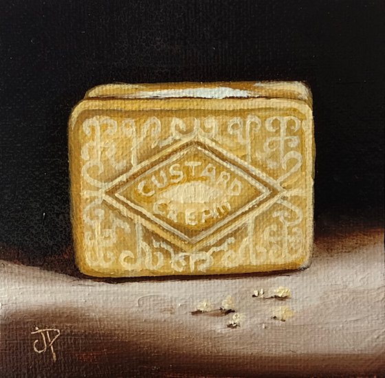 Little Custard Cream biscuit still life