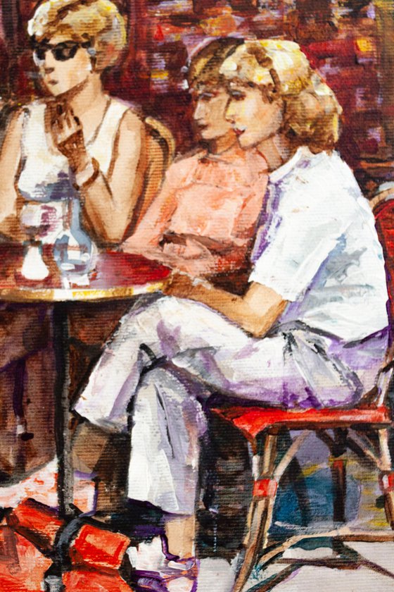 Parisian cafe