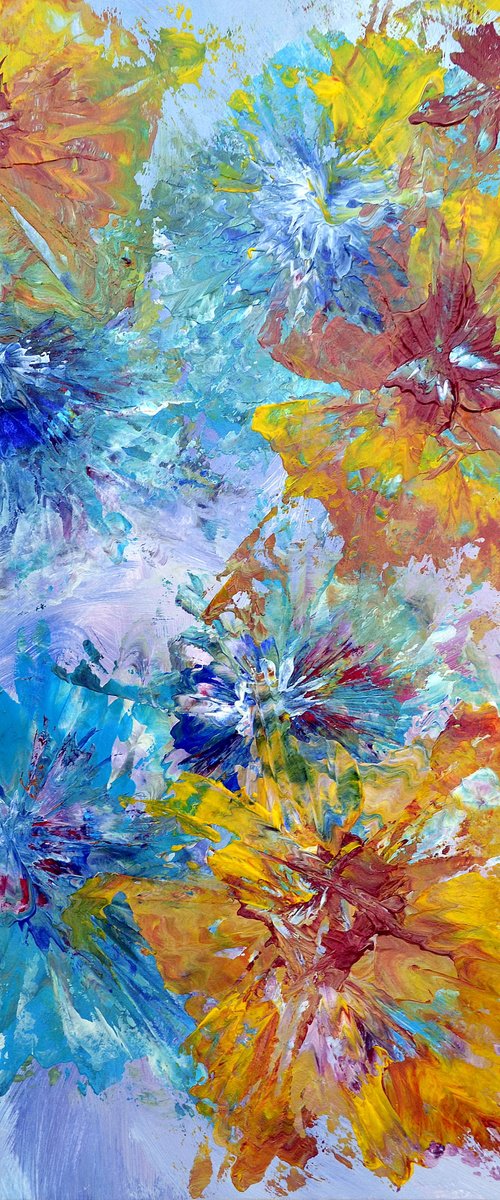 Abstract bouquet 1 by Isabelle Vobmann